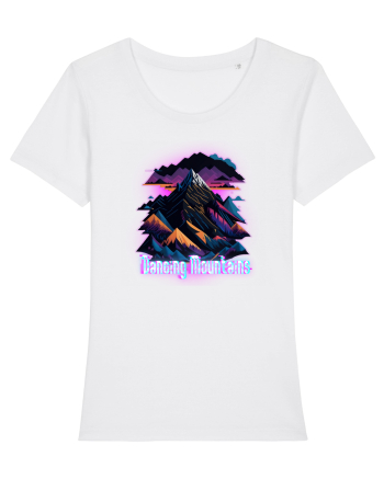 dancing pink mountains White