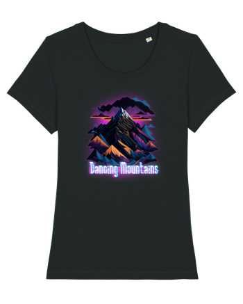 dancing pink mountains Black