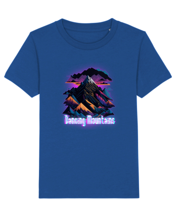 dancing pink mountains Majorelle Blue