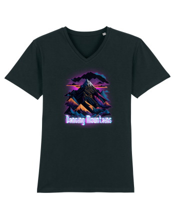 dancing pink mountains Black