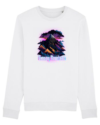 dancing pink mountains White