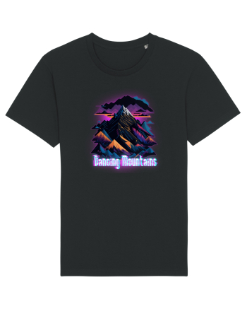 dancing pink mountains Black