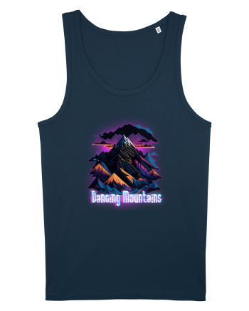 dancing pink mountains Navy