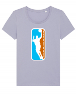 Basketball Tricou mânecă scurtă guler larg fitted Damă Expresser