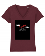 Unlimited Tricou mânecă scurtă guler V Damă Evoker