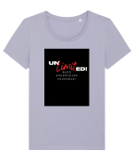 Unlimited Tricou mânecă scurtă guler larg fitted Damă Expresser