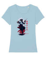samurai ronin Tricou mânecă scurtă guler larg fitted Damă Expresser