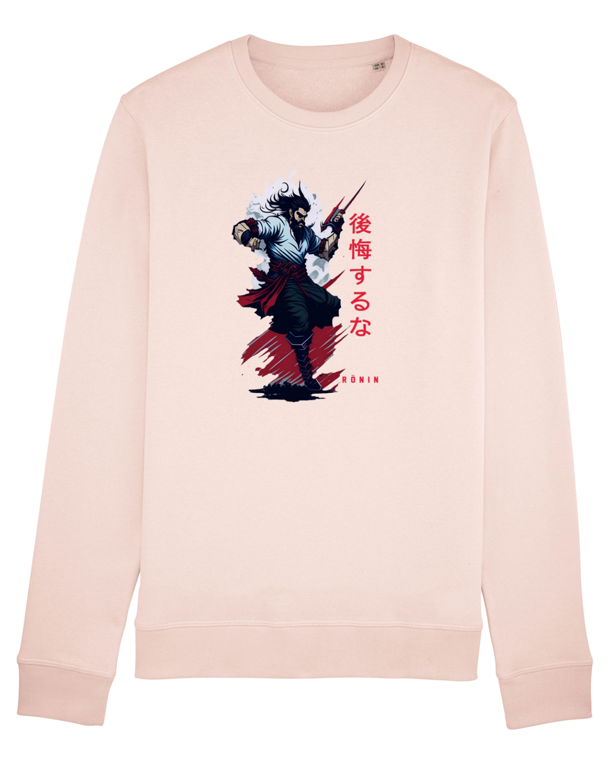 Bluză mânecă lungă Unisex Rise Candy Pink