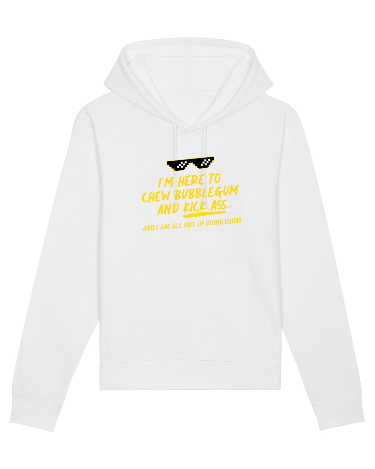 Hanorac Unisex Drummer White