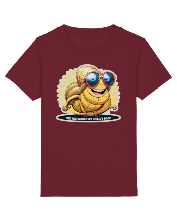 Snail Chic Burgundy