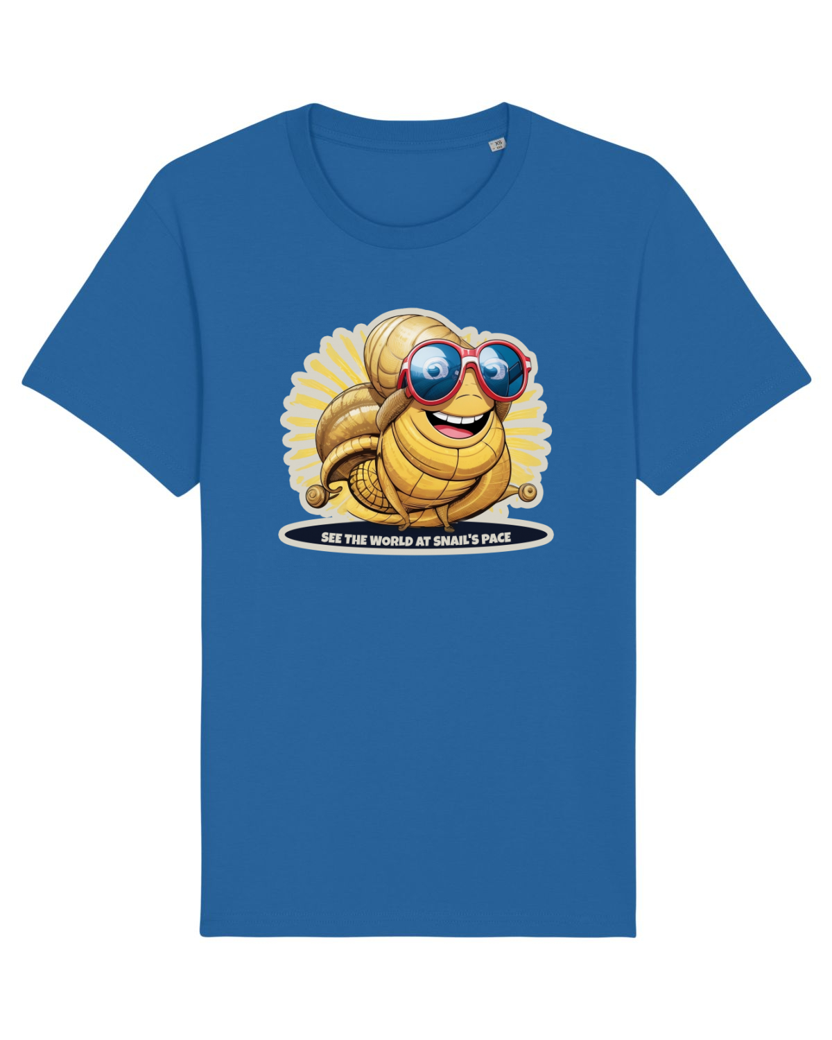 Tricou mânecă scurtă Unisex Rocker Royal Blue