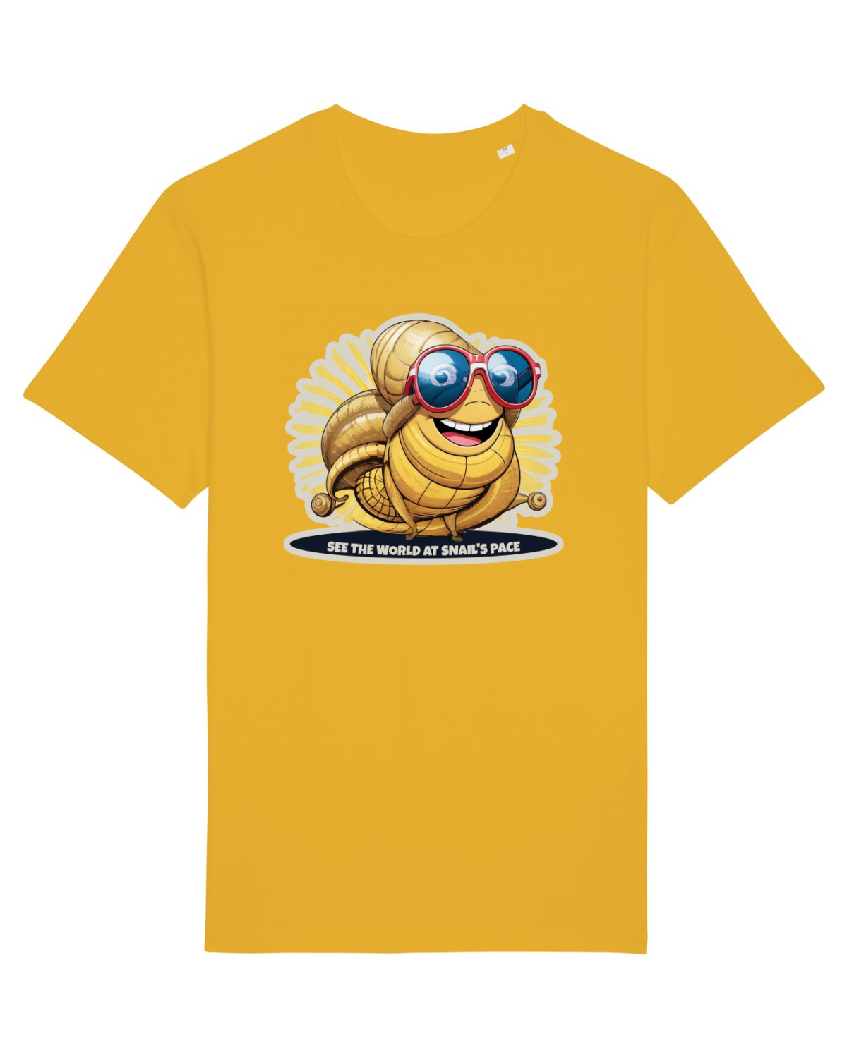 Tricou mânecă scurtă Unisex Rocker Spectra Yellow