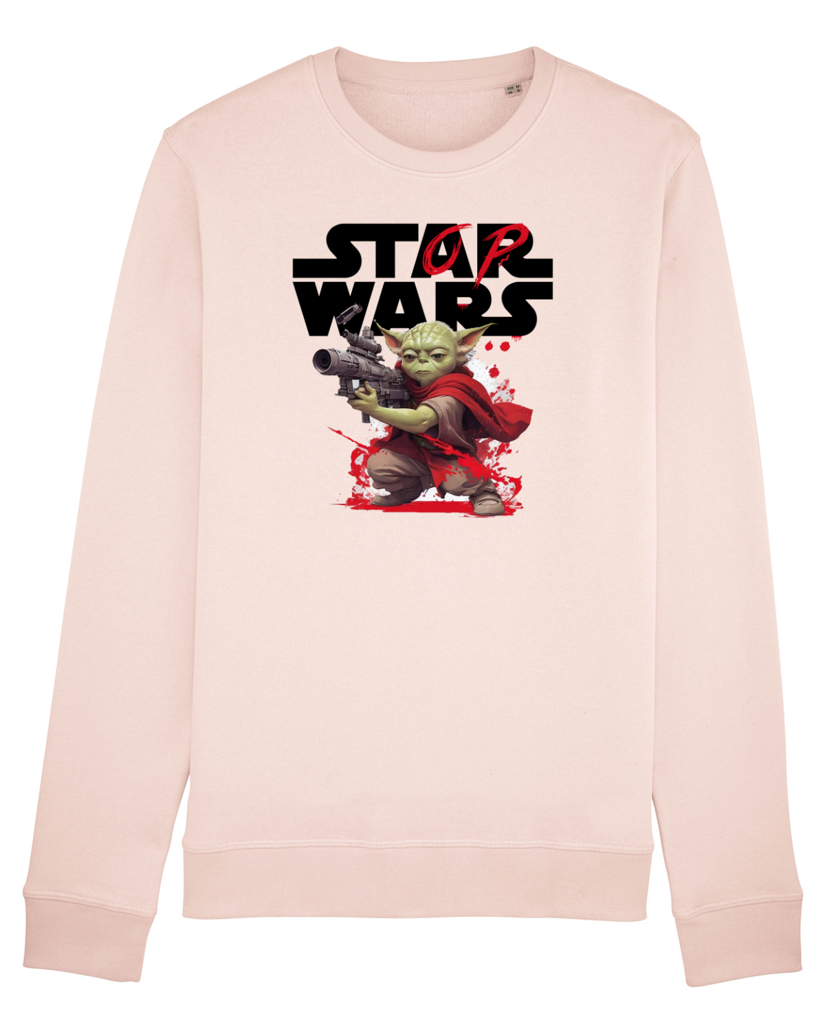 Bluză mânecă lungă Unisex Rise Candy Pink
