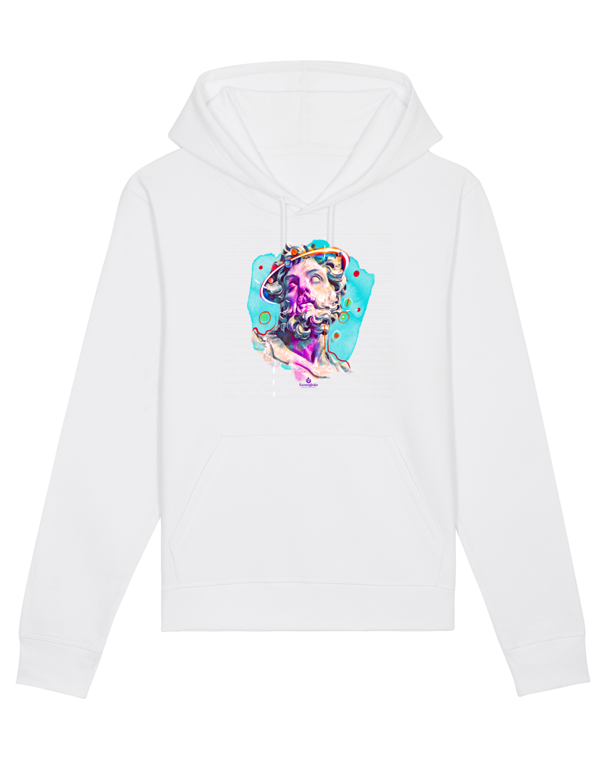 Hanorac Unisex Drummer White