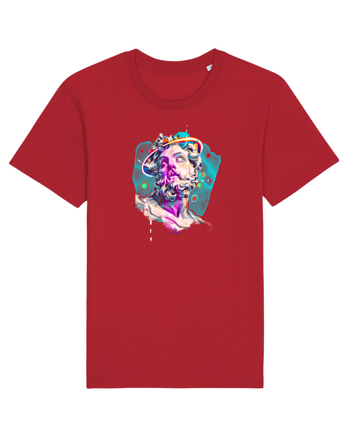 Tricou mânecă scurtă Unisex Rocker Red