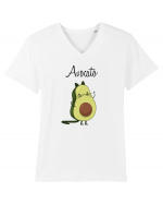 Avocato Tricou mânecă scurtă guler V Bărbat Presenter