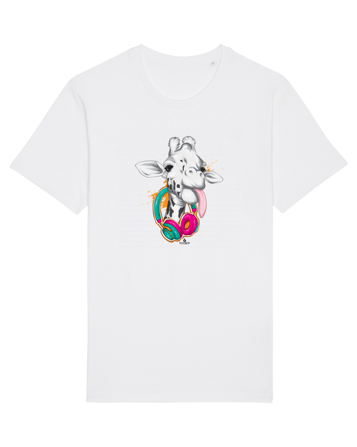 Tricou mânecă scurtă Unisex Rocker White