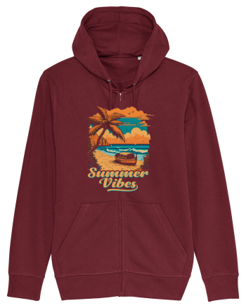 summer boat vibes Burgundy