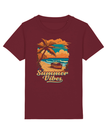 summer boat vibes Burgundy
