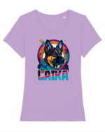 laika Tricou mânecă scurtă guler larg fitted Damă Expresser