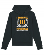 I Survived 10 Years Of Marriage And All I Got Was This Shirt Hanorac Unisex Drummer