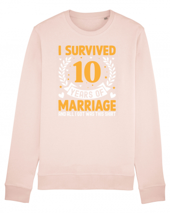 I Survived 10 Years Of Marriage And All I Got Was This Shirt Candy Pink