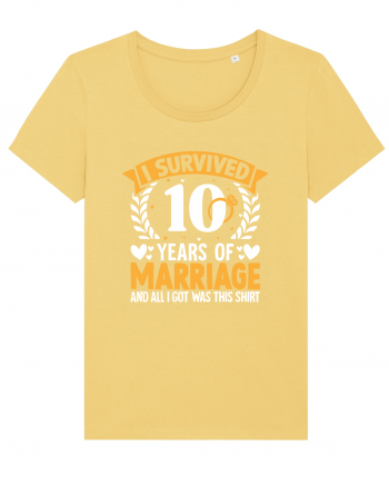 I Survived 10 Years Of Marriage And All I Got Was This Shirt ring Jojoba