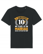 I Survived 10 Years Of Marriage And All I Got Was This Shirt ring Tricou mânecă scurtă Unisex Rocker