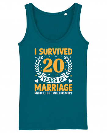 I Survived 20 Years Of Marriage And All I Got Was This Shirt Ocean Depth