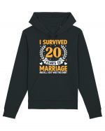 I Survived 20 Years Of Marriage And All I Got Was This Shirt Hanorac Unisex Drummer