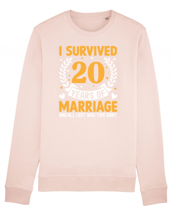 I Survived 20 Years Of Marriage And All I Got Was This Shirt Candy Pink