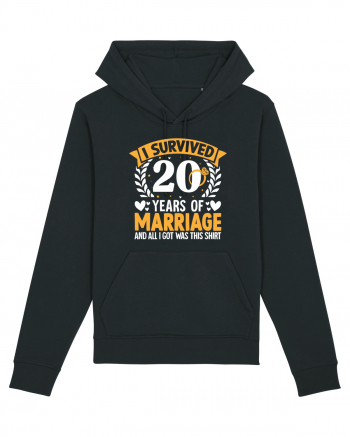 I Survived 20 Years Of Marriage And All I Got Was This Shirt ring Black