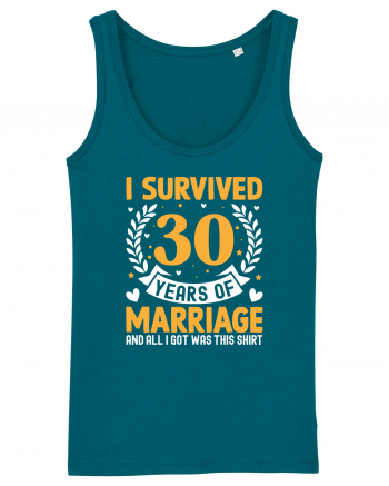 I Survived 30 Years Of Marriage And All I Got Was This Shirt Ocean Depth