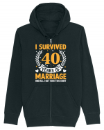 I Survived 40 Years Of Marriage And All I Got Was This Shirt Hanorac cu fermoar Unisex Connector