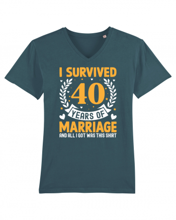 I Survived 40 Years Of Marriage And All I Got Was This Shirt Stargazer