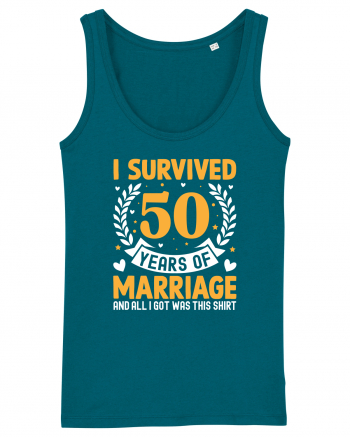 I Survived 50 Years Of Marriage And All I Got Was This Shirt Ocean Depth