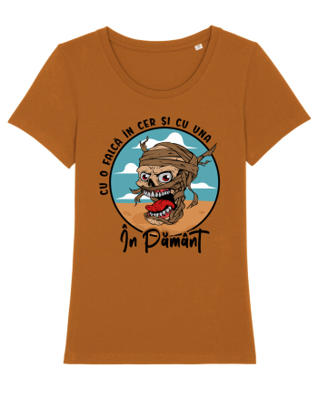 Cu o falcă în cer și cu una în pământ Roasted Orange