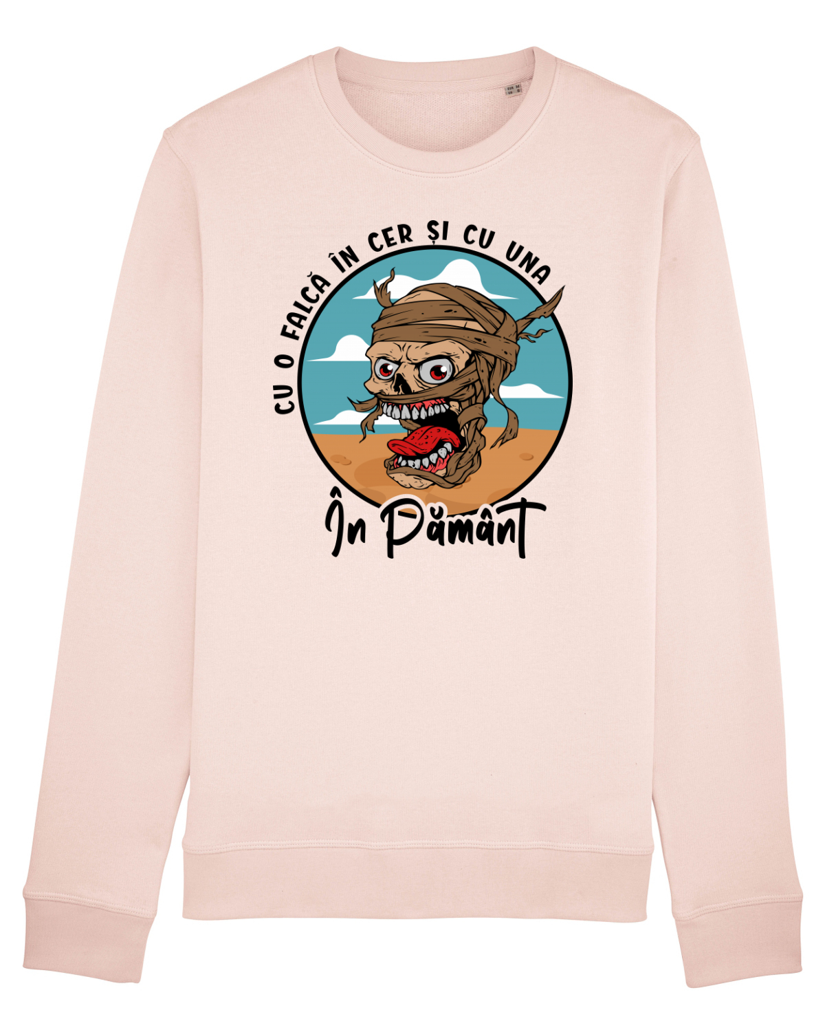 Bluză mânecă lungă Unisex Rise Candy Pink