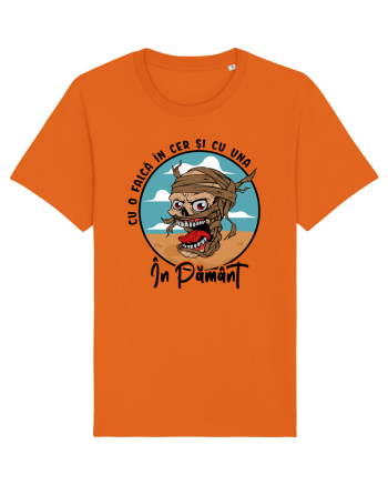 Cu o falcă în cer și cu una în pământ Bright Orange