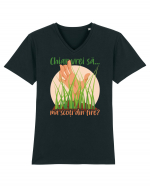 Nu mă enerva Tricou mânecă scurtă guler V Bărbat Presenter