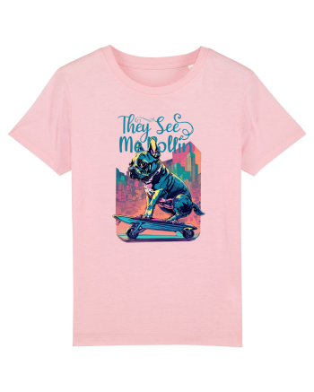 rollin buldog Cotton Pink