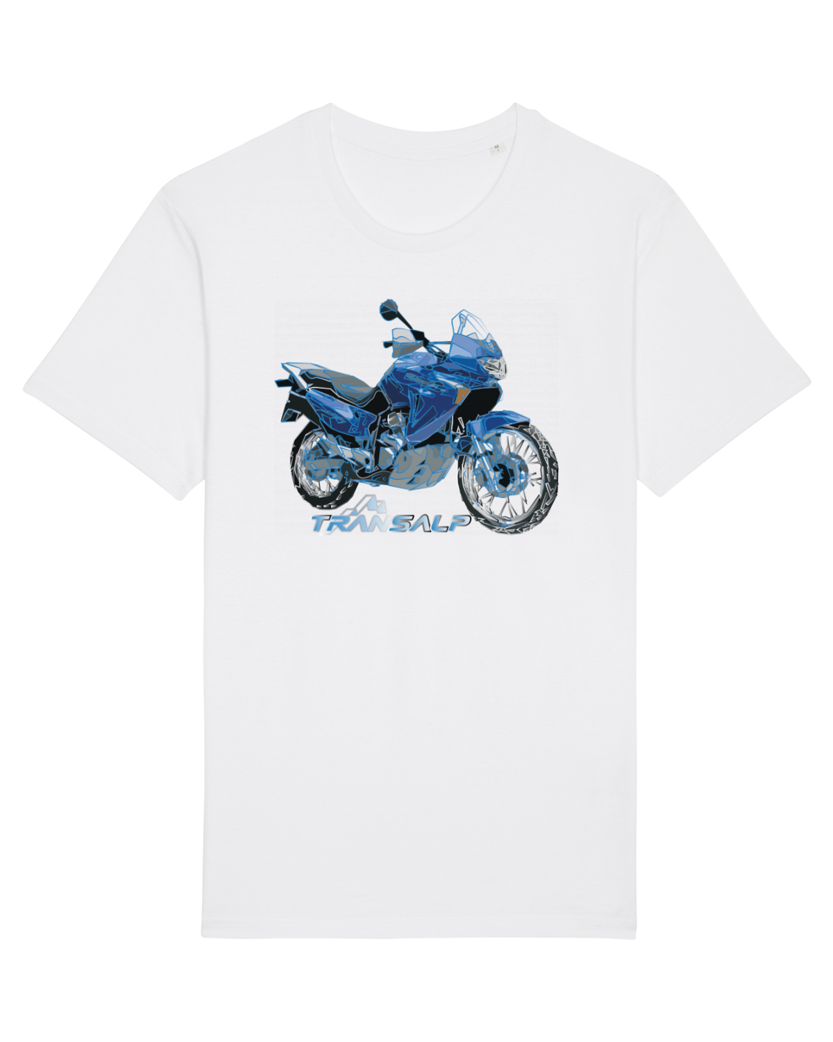 Tricou mânecă scurtă Unisex Rocker White