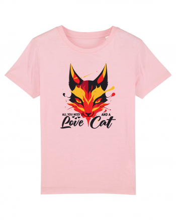 cat lover Cotton Pink