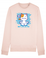 BEST LIFE ...so far (MEOWMMM - YOGA CAT) Bluză mânecă lungă Unisex Rise