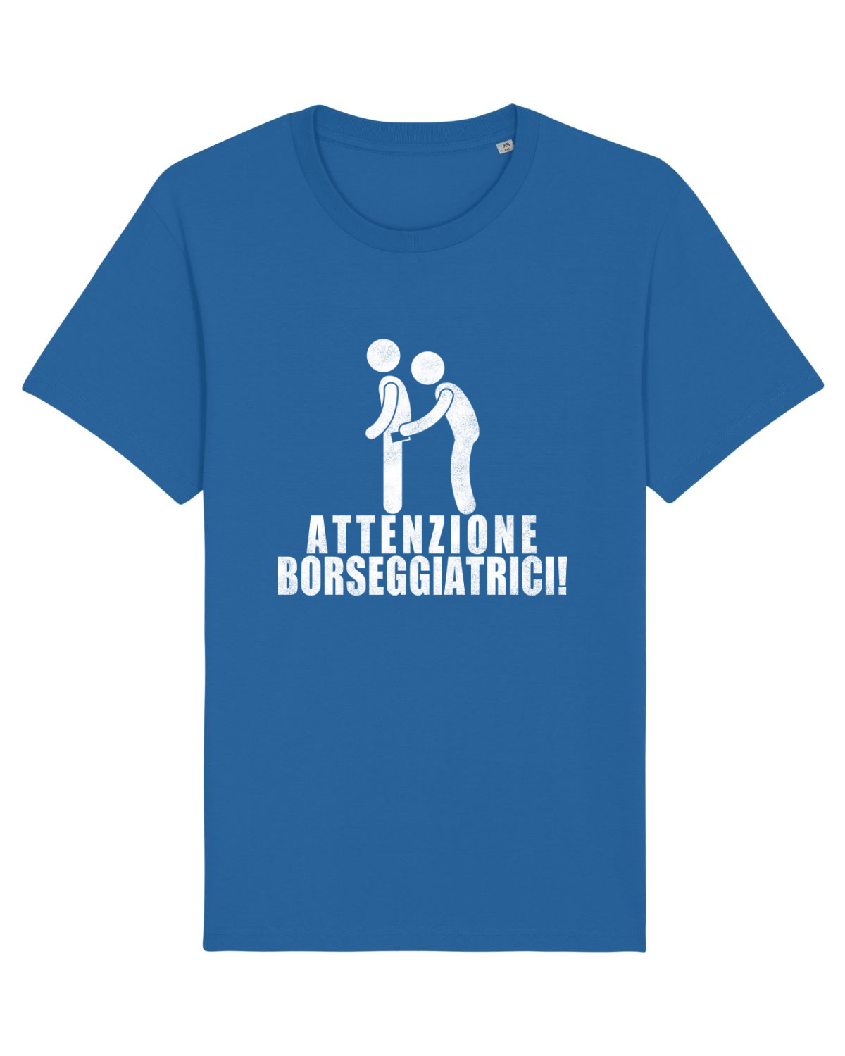 Tricou mânecă scurtă Unisex Rocker Royal Blue