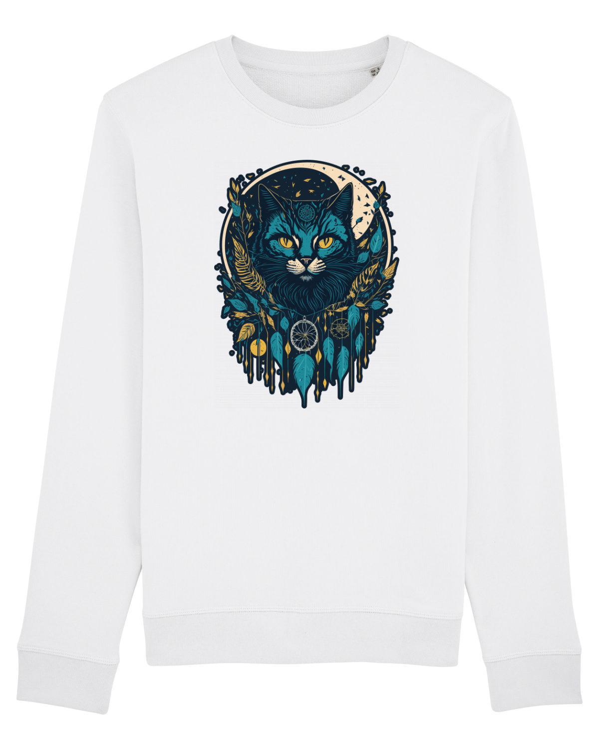 Bluză mânecă lungă Unisex Rise White