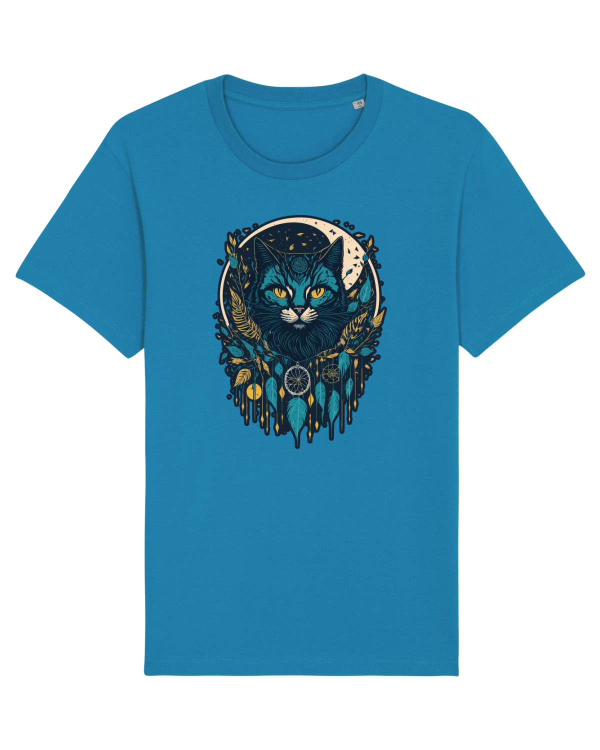 Tricou mânecă scurtă Unisex Rocker Azur