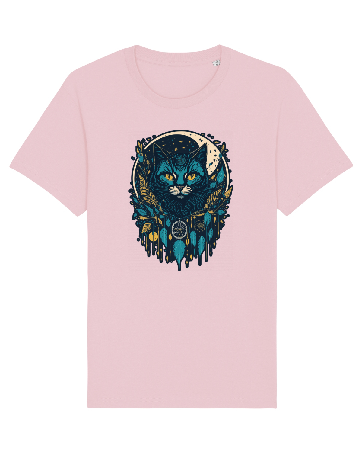 Tricou mânecă scurtă Unisex Rocker Cotton Pink
