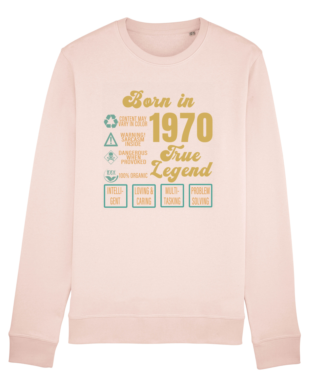 Bluză mânecă lungă Unisex Rise Candy Pink
