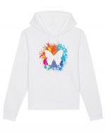 Butterfly Colors Hanorac Unisex Drummer